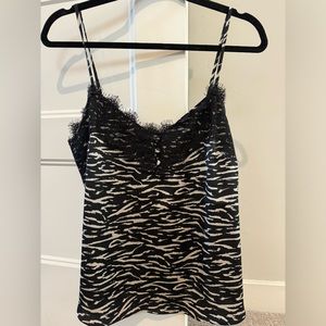 Abercrombie & Fitch Zebra Cami Blouse